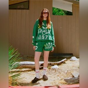 El Cam Midweight Crewneck (Kelly Green)